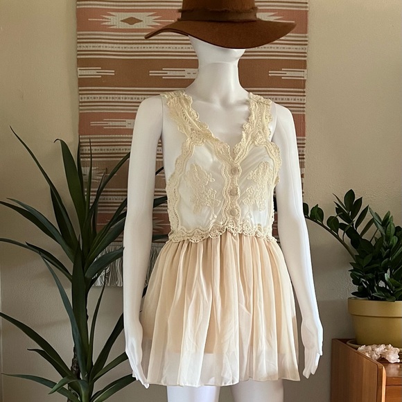 Fall Funk Cream Dress main image 1